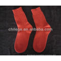 cable pure cashmere knitted socks